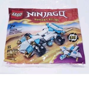 LEGO Ninjago Dragons Rising Zane's Dragon Power Vehicles 30674 Polybag 2 in 1